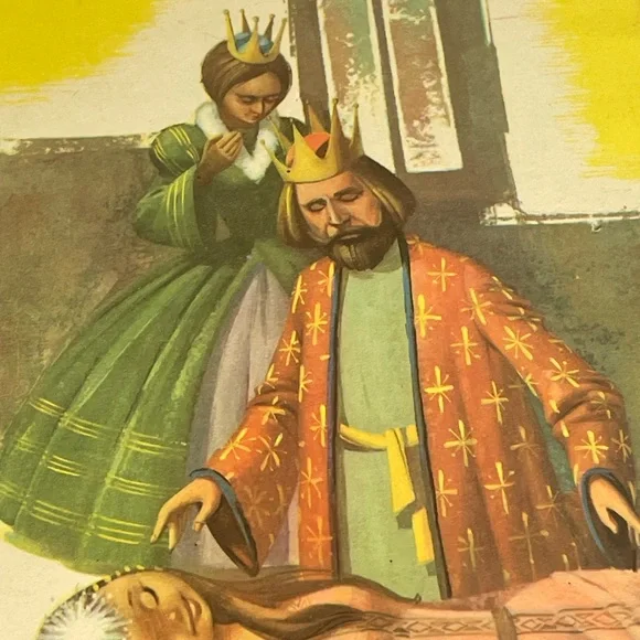 Vintage La Bella Durmiente. Spain. Sleeping Beauty. Spanish Soft bound book. - Picture 13 of 16